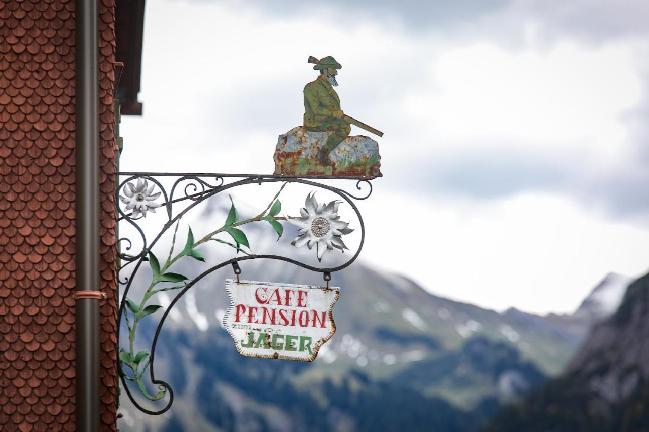 Cafe Pension Zum Jaeger Buchboden Bagian luar foto
