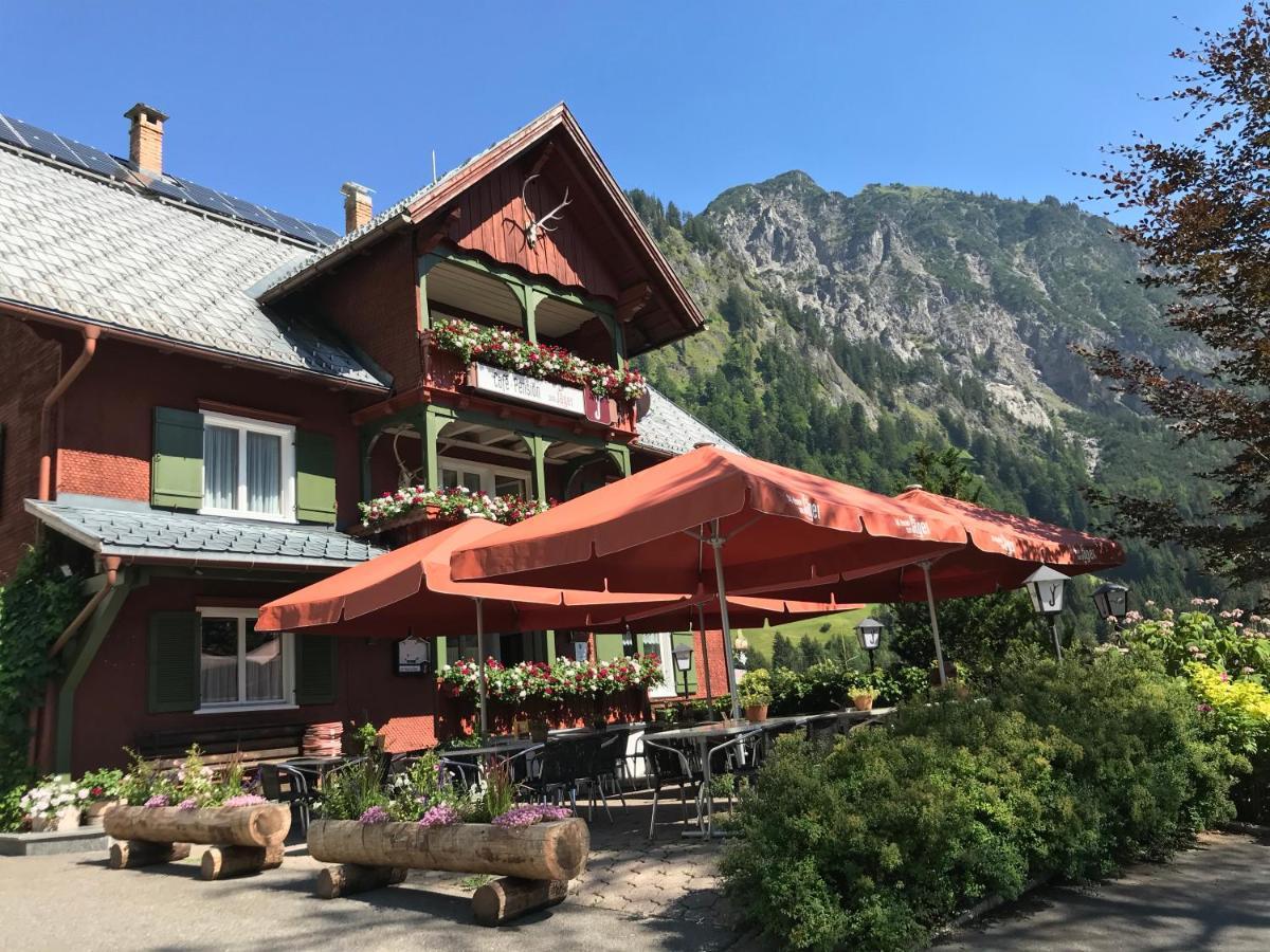 Cafe Pension Zum Jaeger Buchboden Bagian luar foto