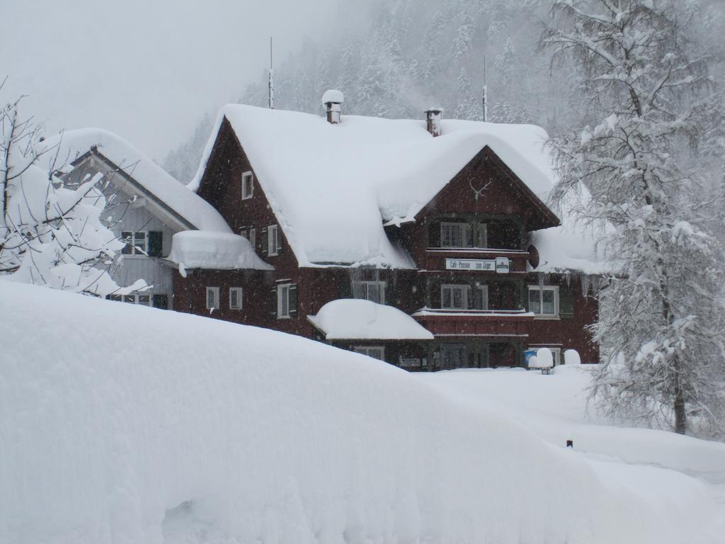 Cafe Pension Zum Jaeger Buchboden Bagian luar foto